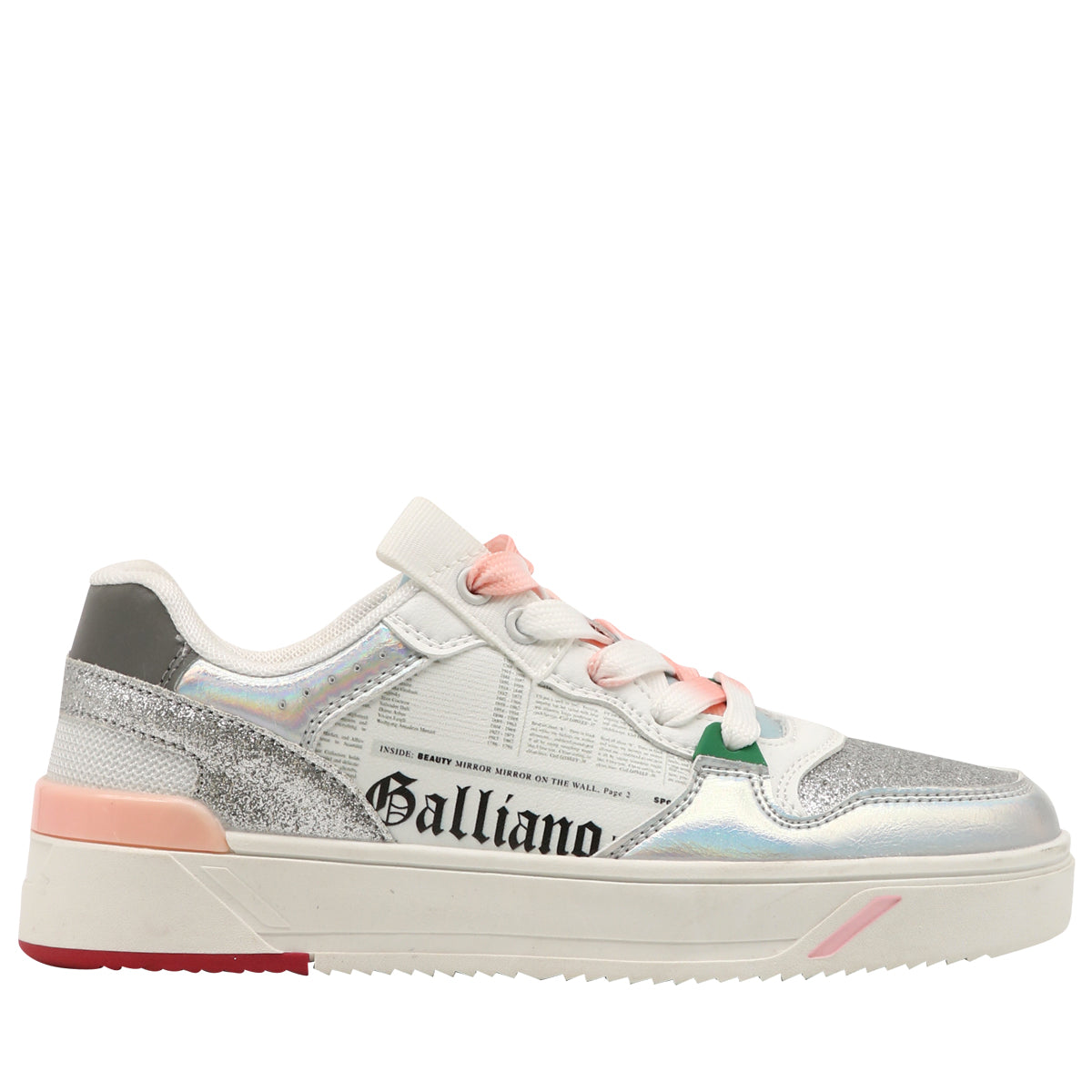 John Richmond Sneakers Leather Bianca