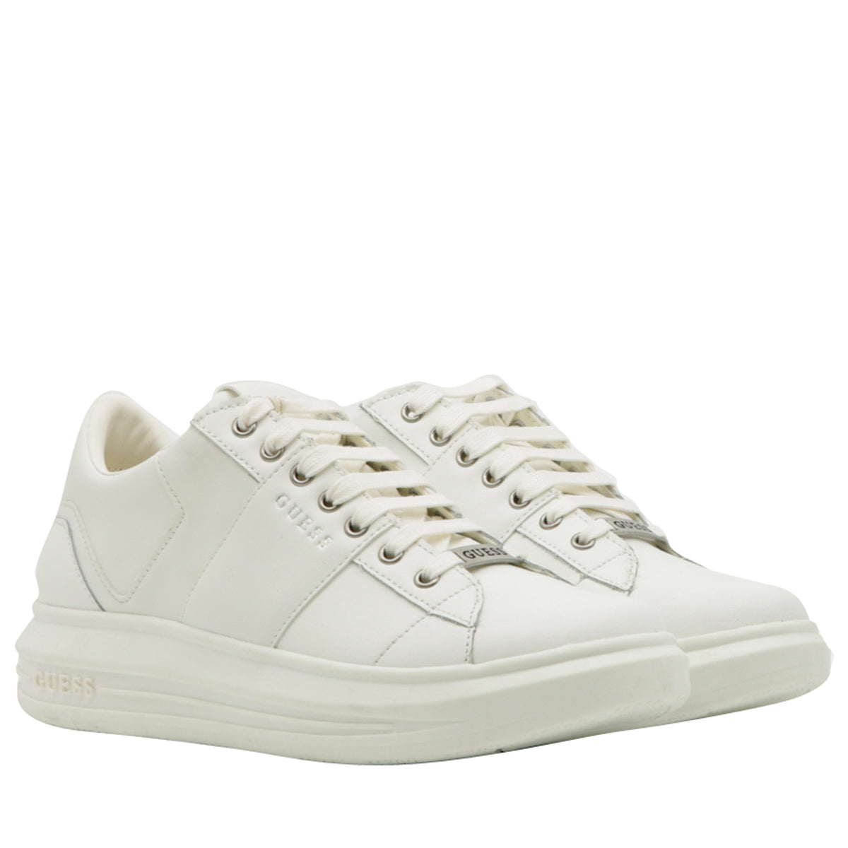 John Richmond Sneakers Leather Bianca