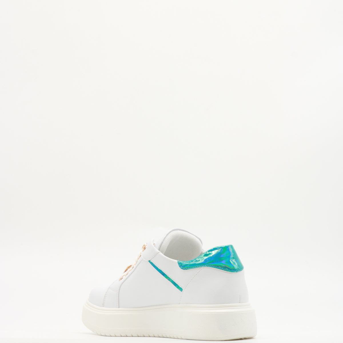 Braccialini Sneakers Bianca Indigo