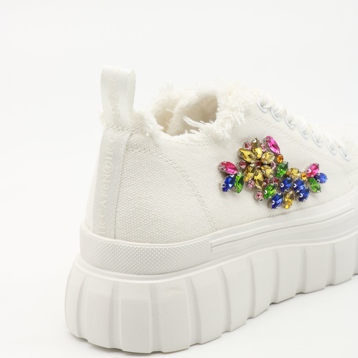 John Richmond Sneakers Leather Bianca