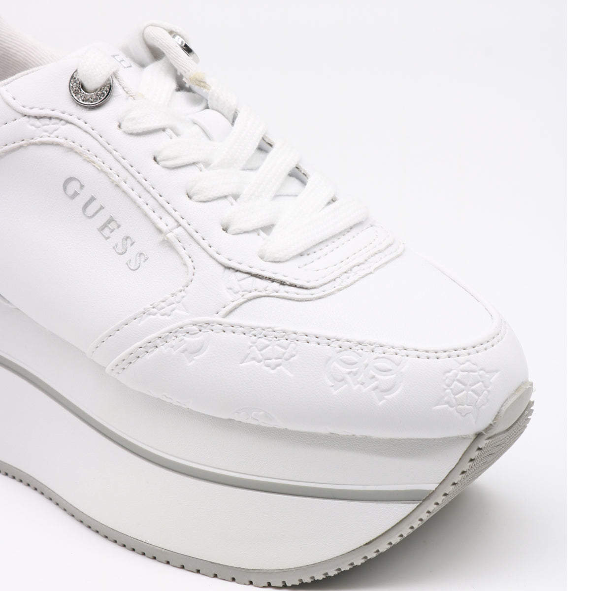 John Richmond Sneakers Leather Bianca