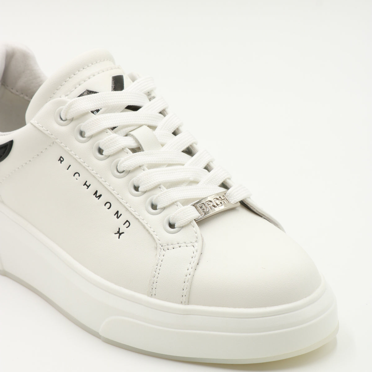 John Richmond Sneakers Leather Bianca