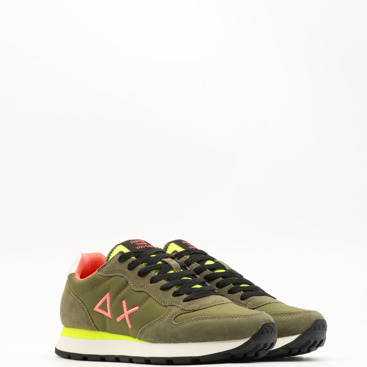 Sneakers Sun68 Tom fluo Militare