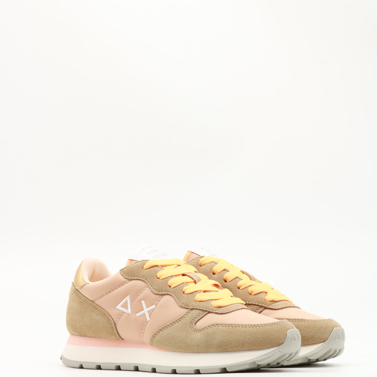 Sneakers Sun68 Beige ally solid nylon