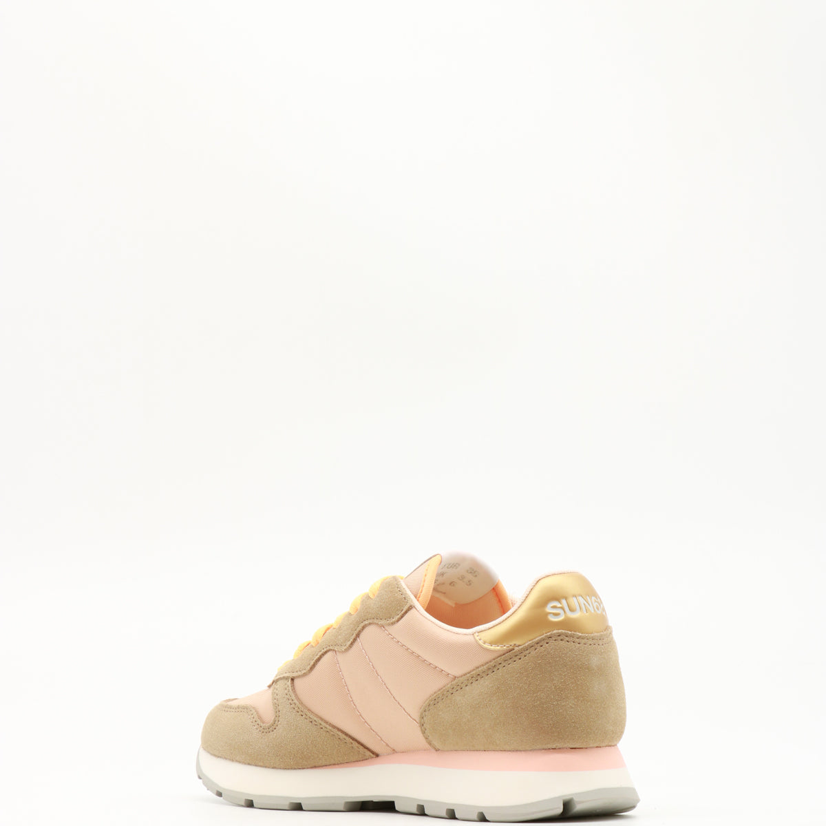 Sneakers Sun68 Beige ally solid nylon