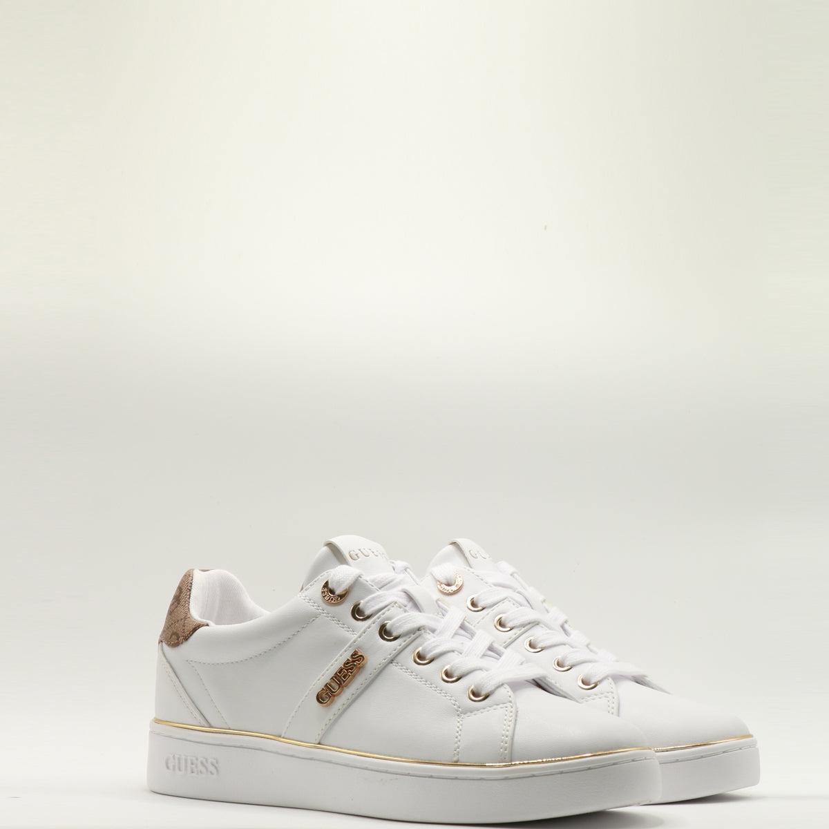 John Richmond Sneakers Leather Bianca