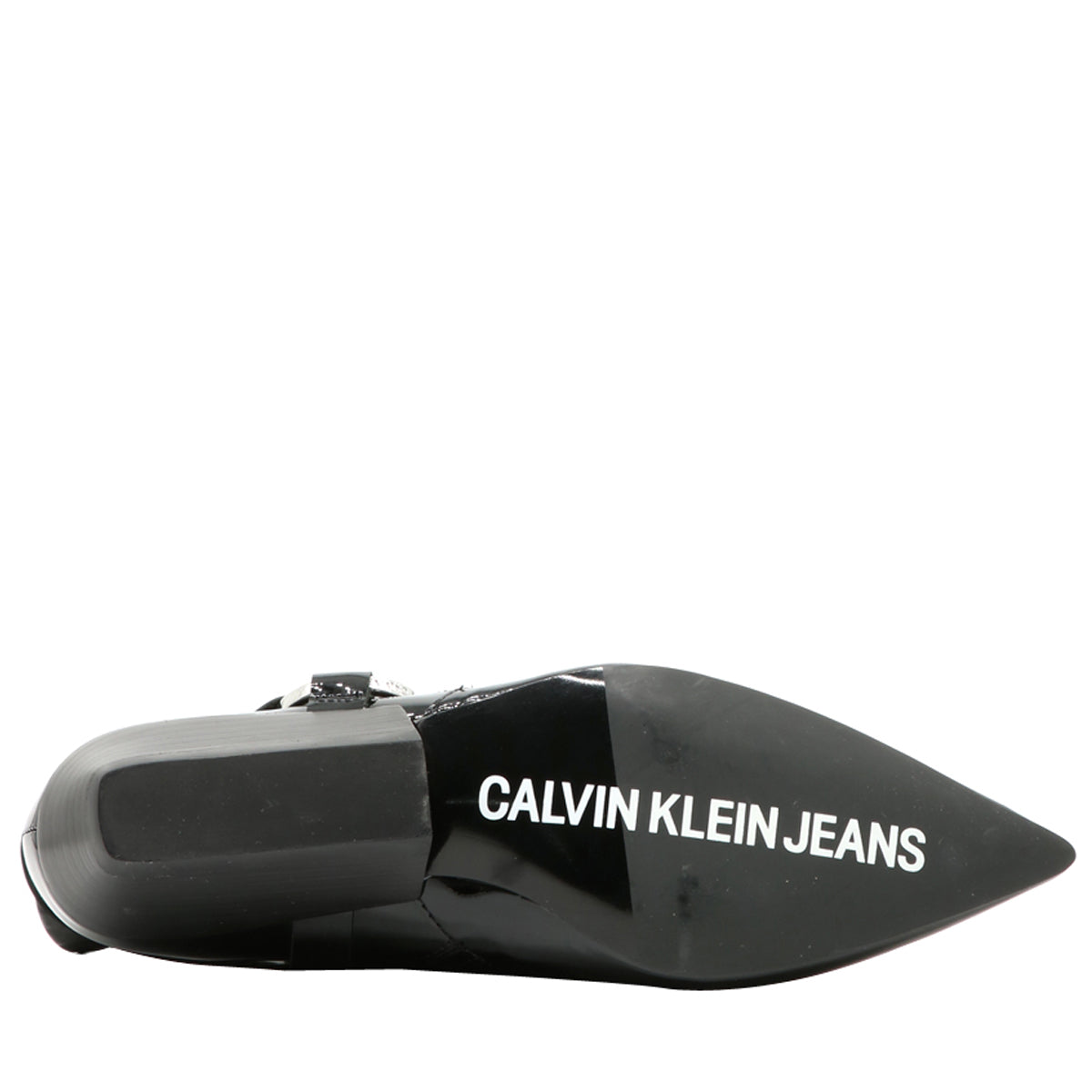 Calvin Klein Stivaletto Vernice Nero