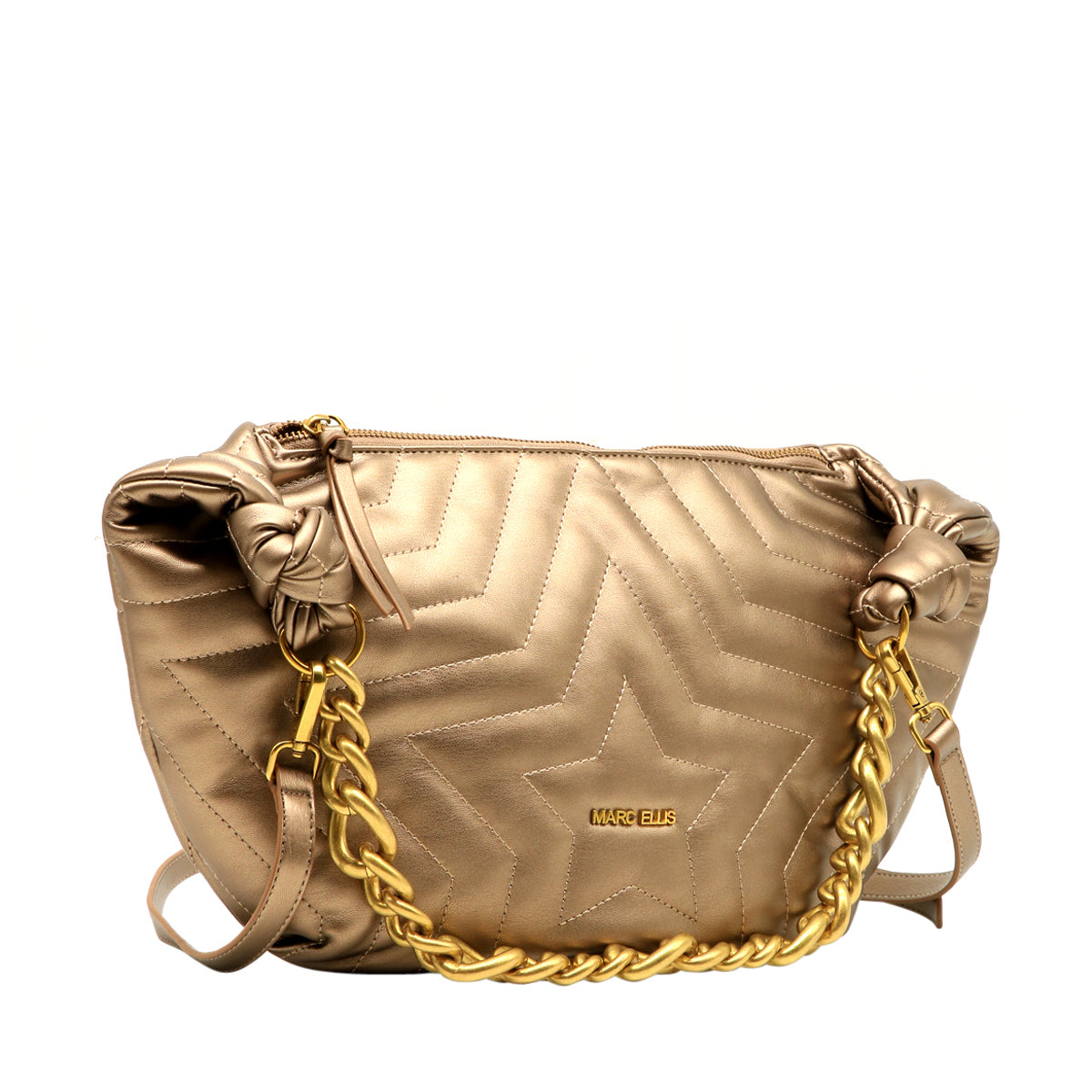 Marc Ellis Borsa Star Hobo Bronzo