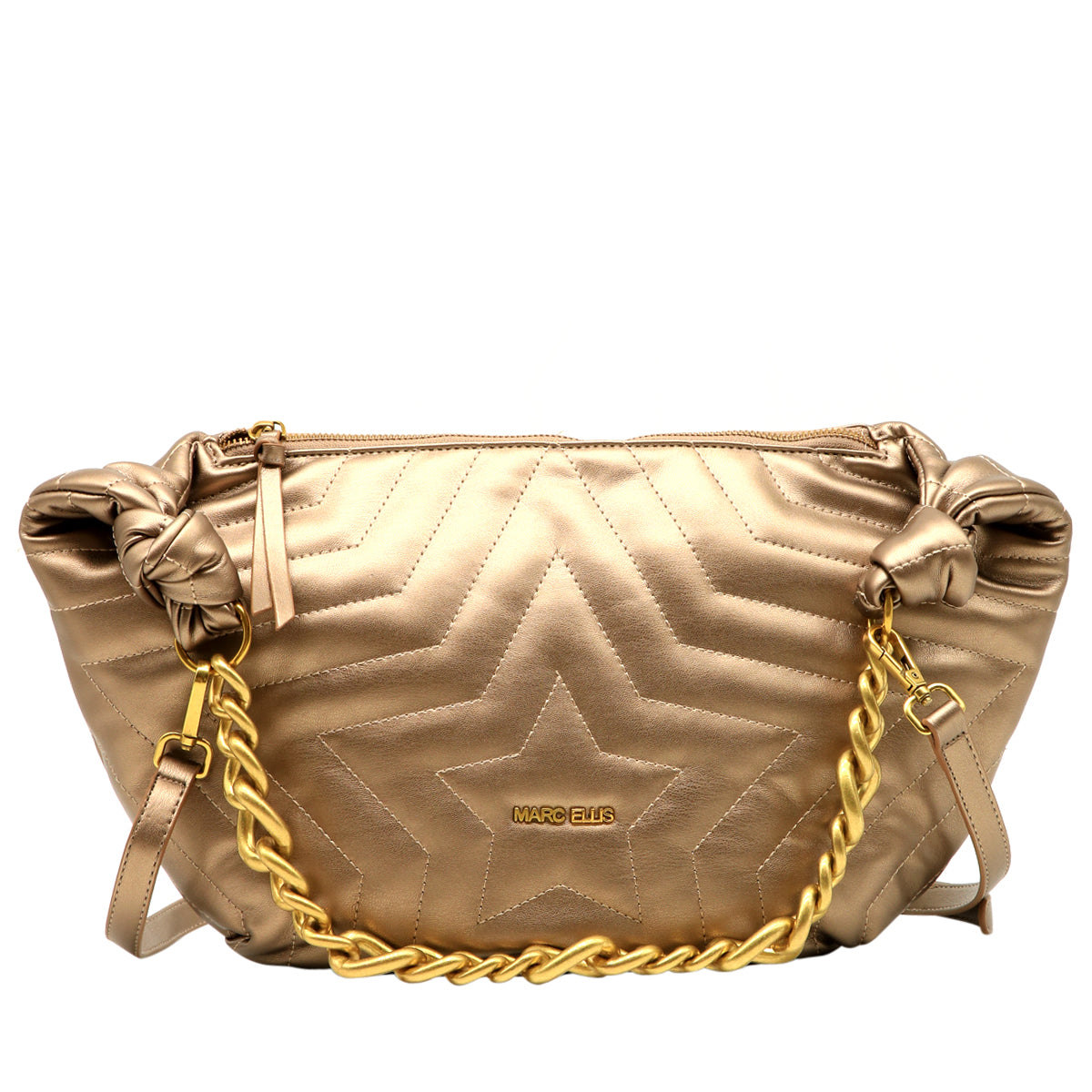 Marc Ellis Borsa Star Hobo Bronzo