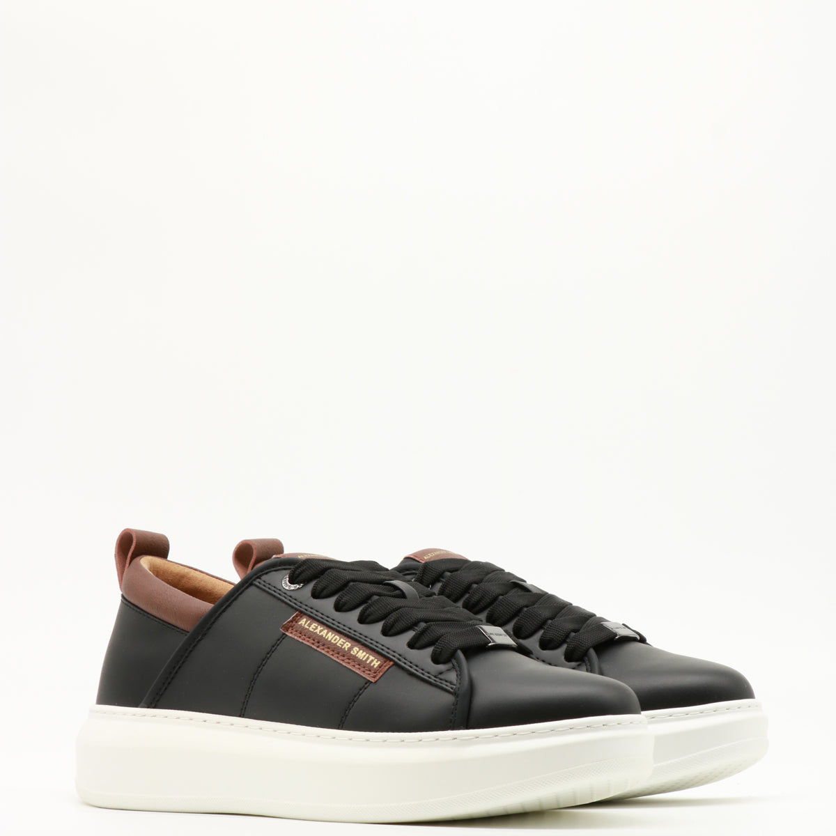 Alexander Smith Sneakers Black Brown