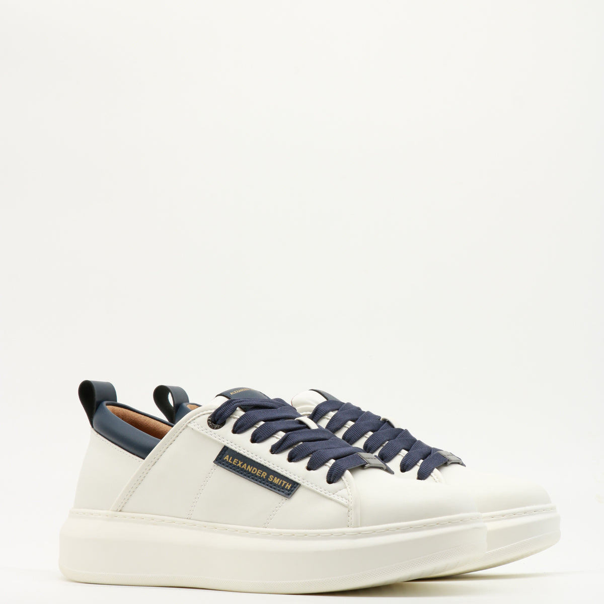 Alexander Smith Sneakers White Blu