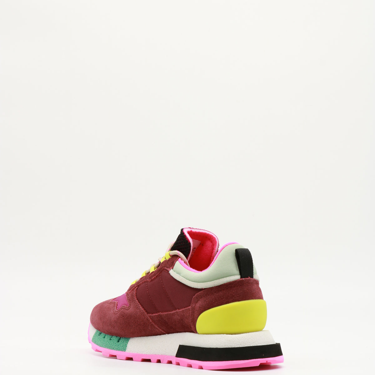 Blauer Sneakers Bordeaux