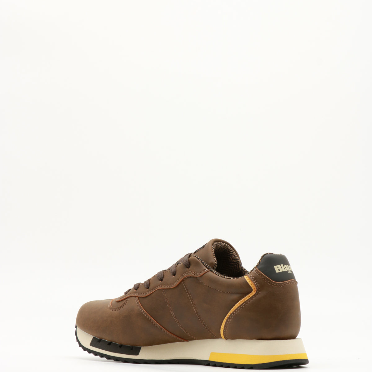 Blauer Sneakers Brown