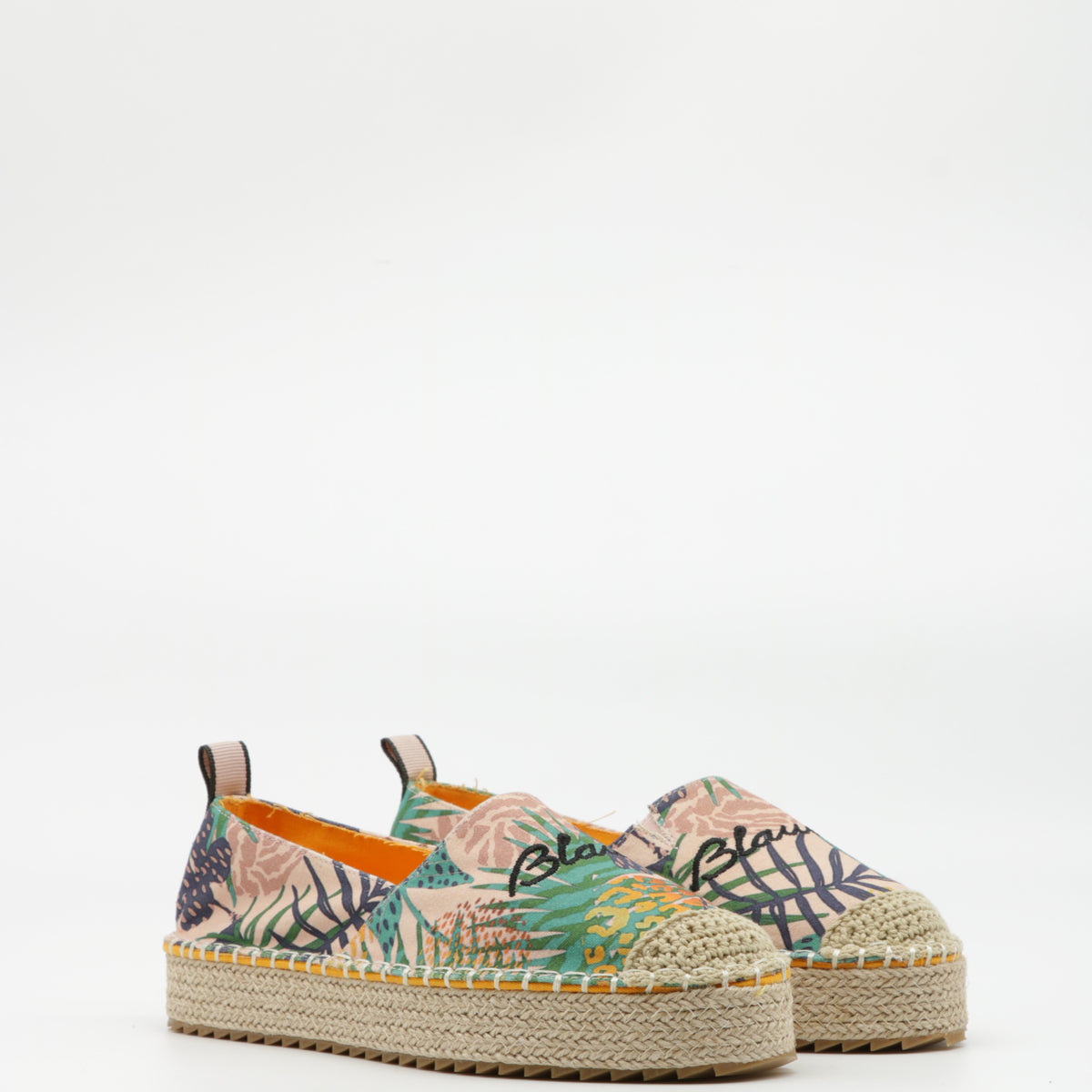 Blauer Espadrillas