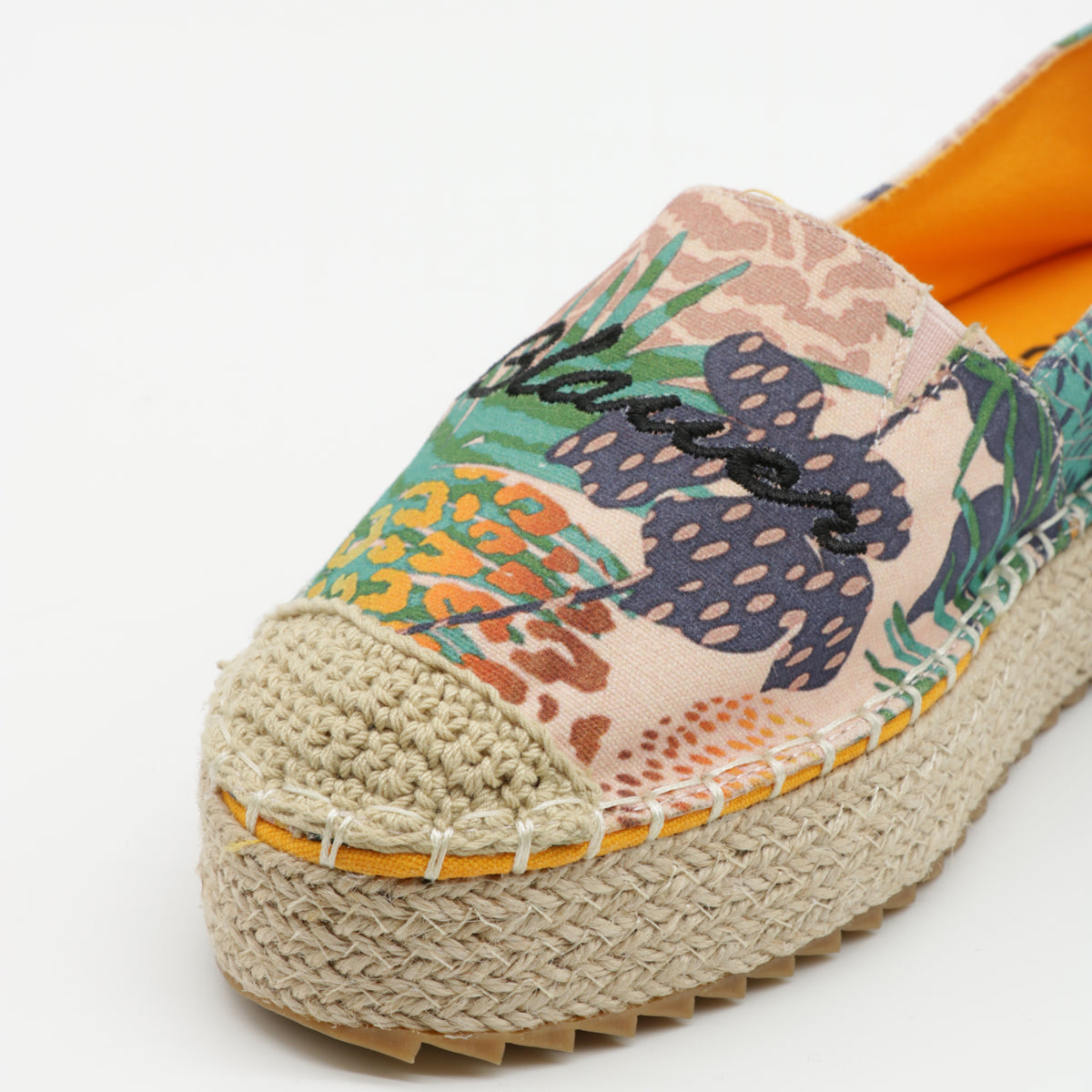 Blauer Espadrillas