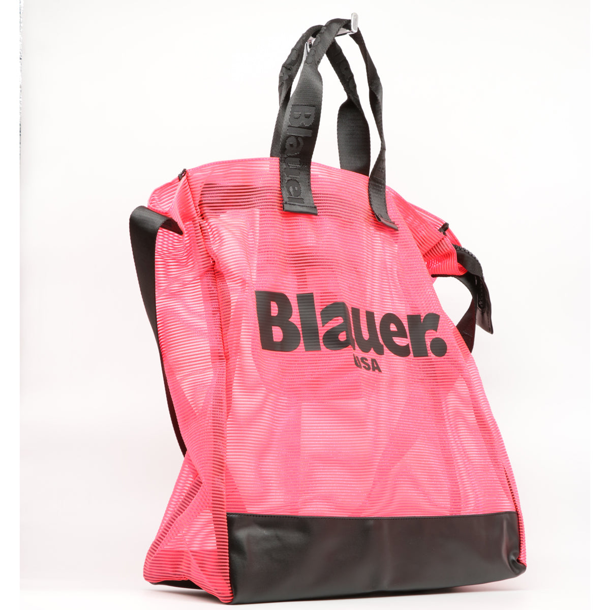 Blauer Borsa a Mano Fuxia