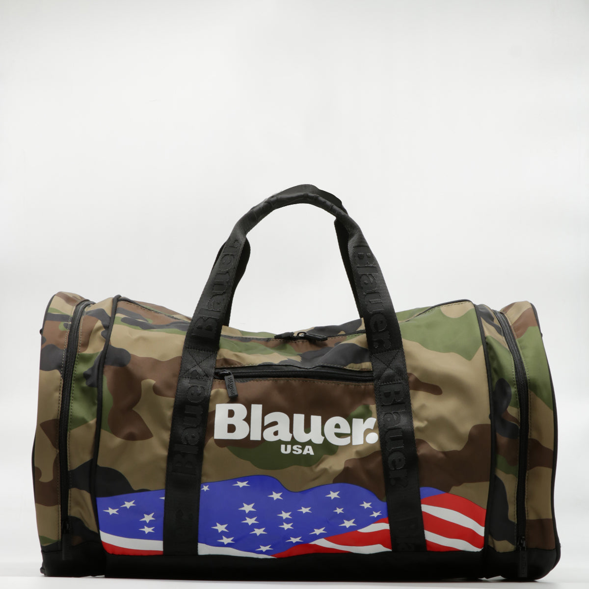 Blauer Borsa a Mano Camouflage