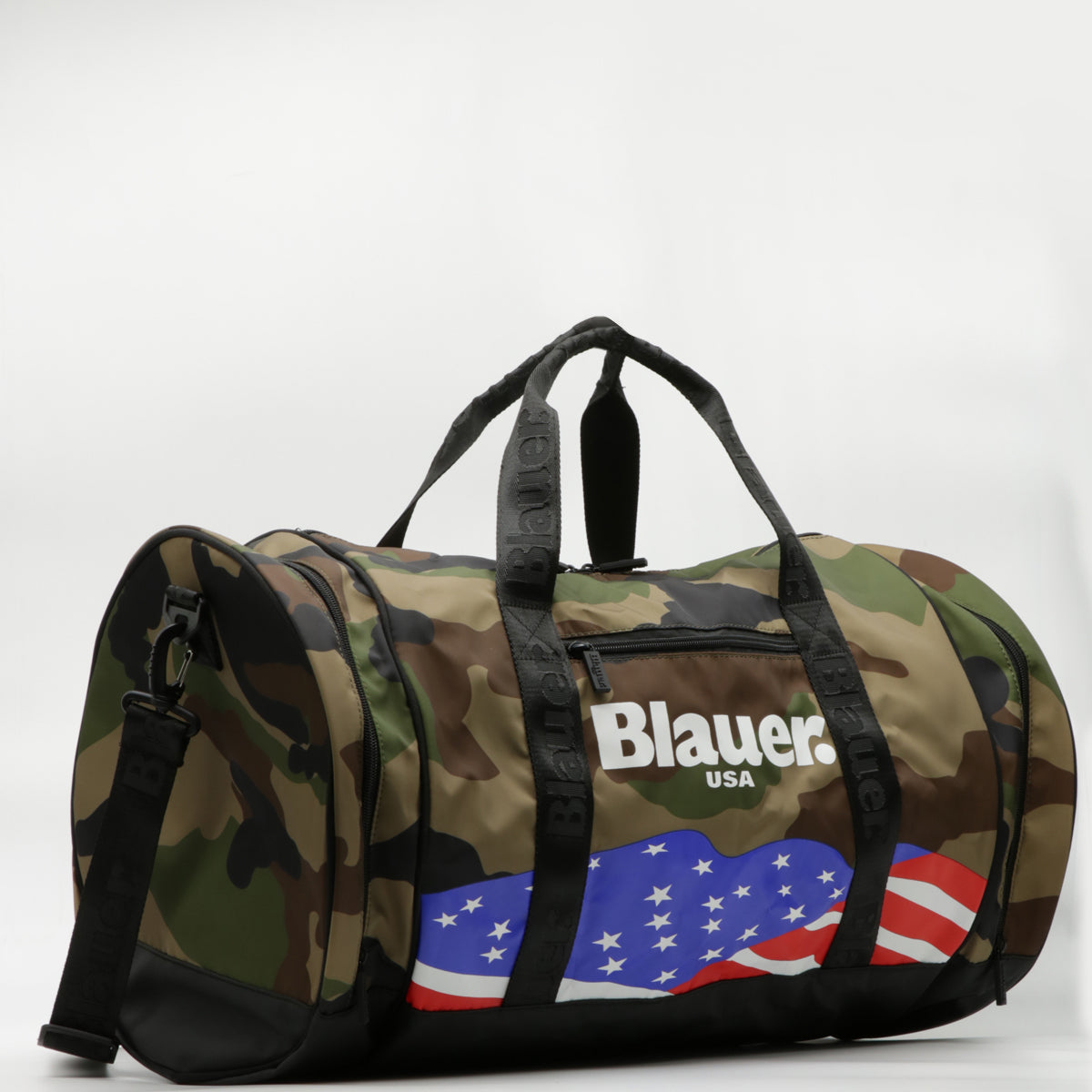 Blauer Borsa a Mano Camouflage