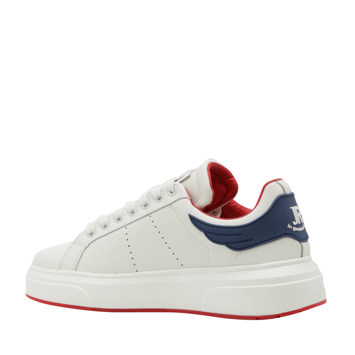 John Richmond Sneakers Action Leather Bianco