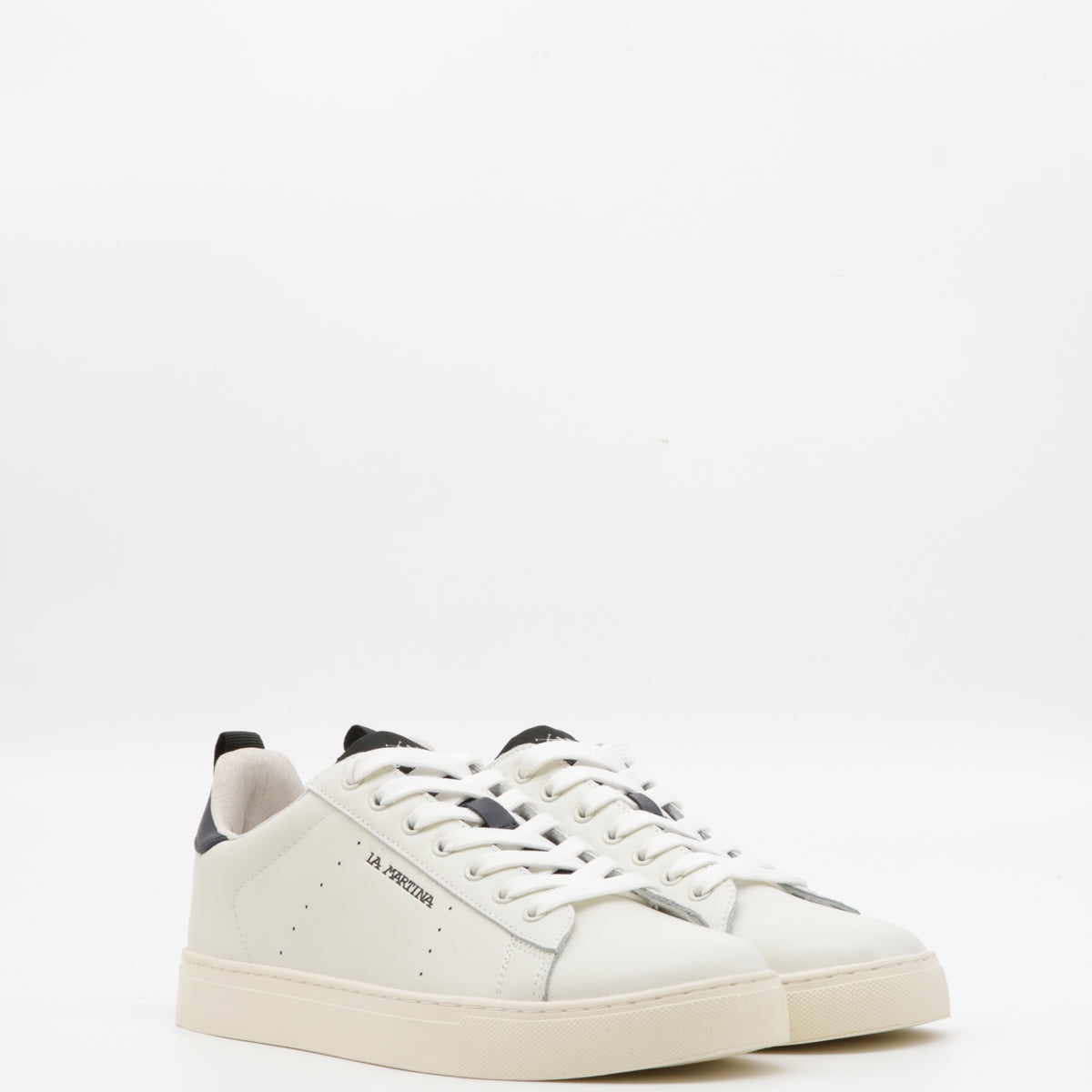 La Martina Sneakers Bianco Blu