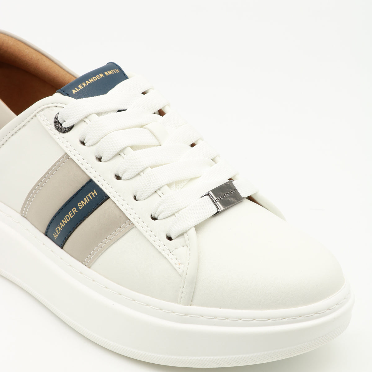 Alexander Smith Sneakers White Grey