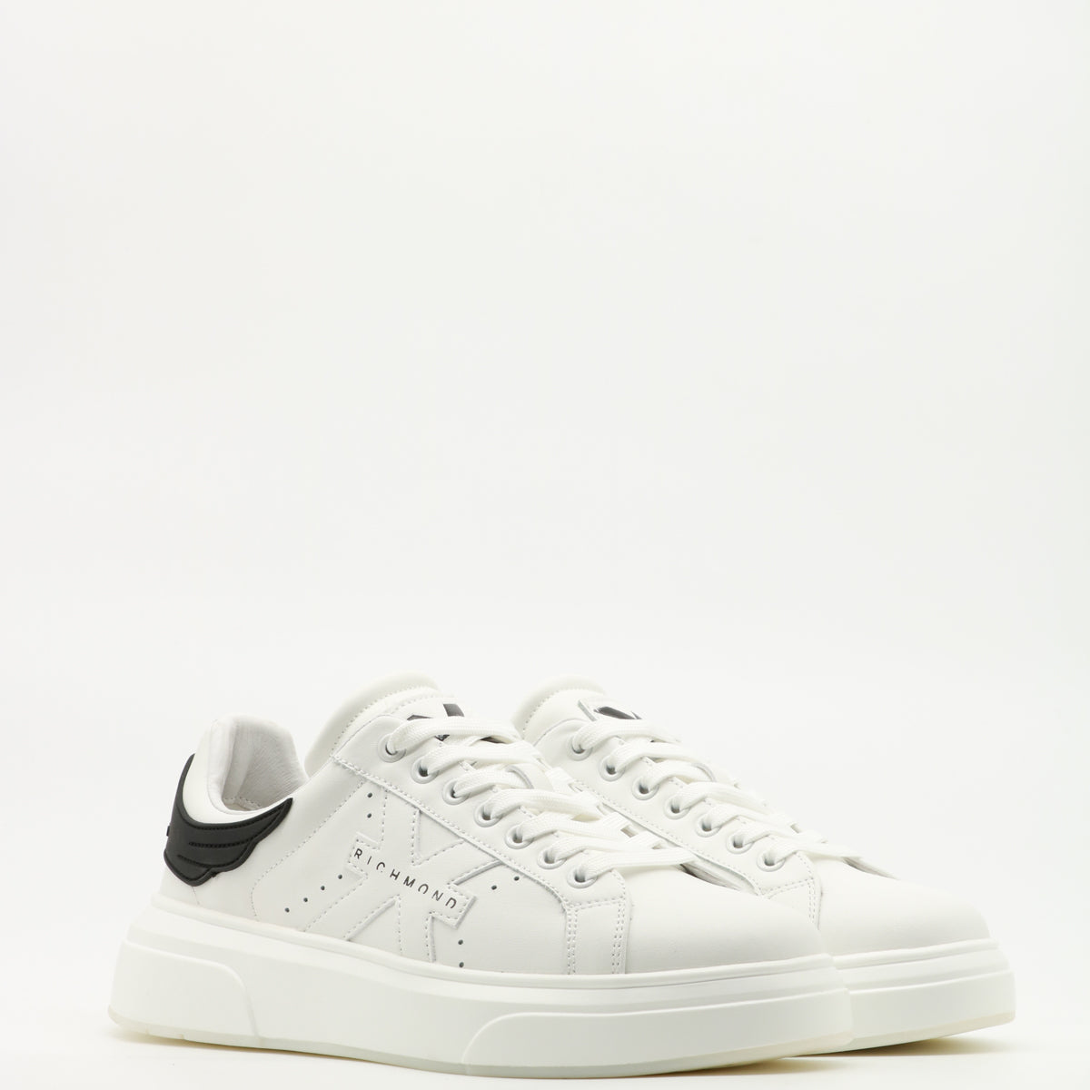 John Richmond Sneakers Leather Bianca